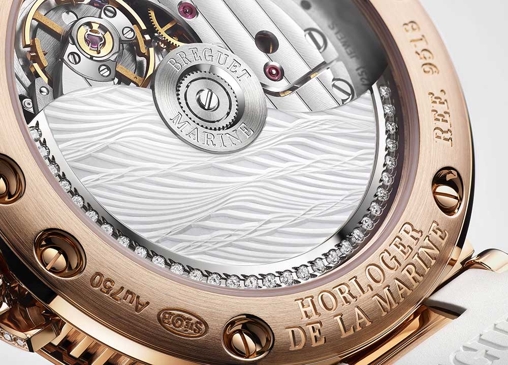 breguet marine dame 2019 caseback