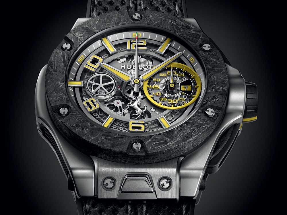 hublot big bang scuderia ferrari 90th anniversary platinium