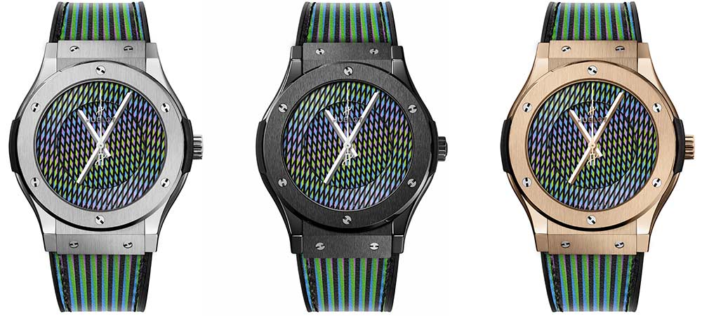 hublot classic fusion cruz diez materials