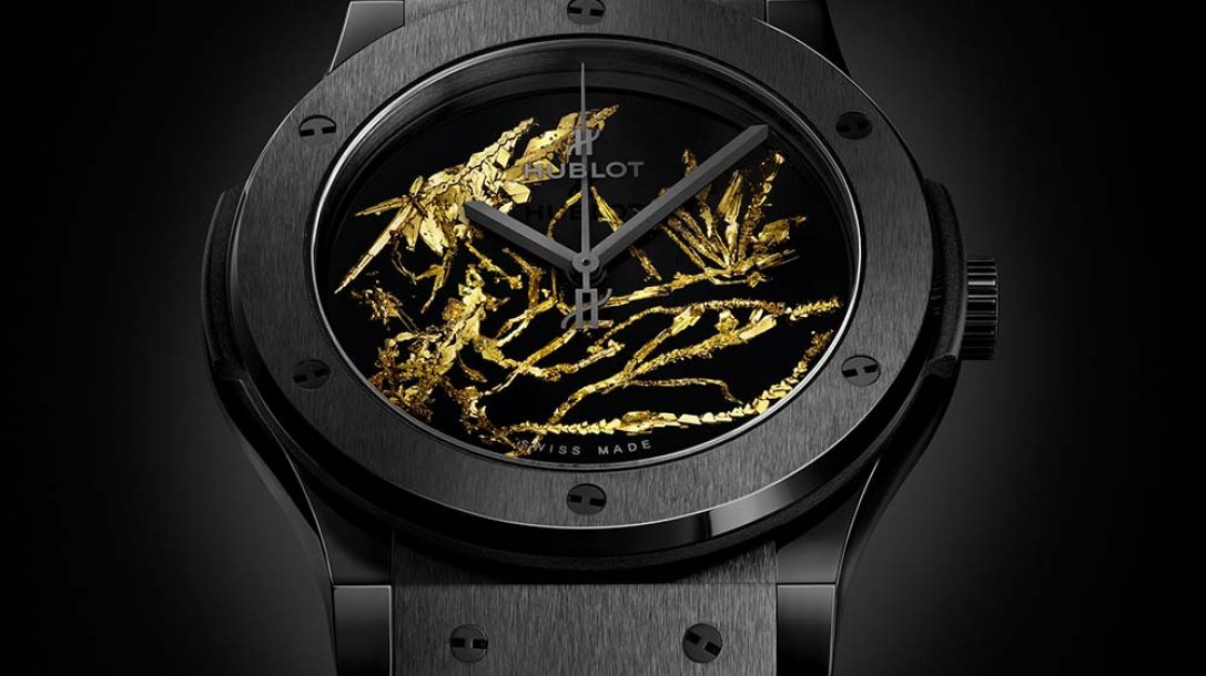 CLASSIC FUSION GOLD CRYSTAL Hublot