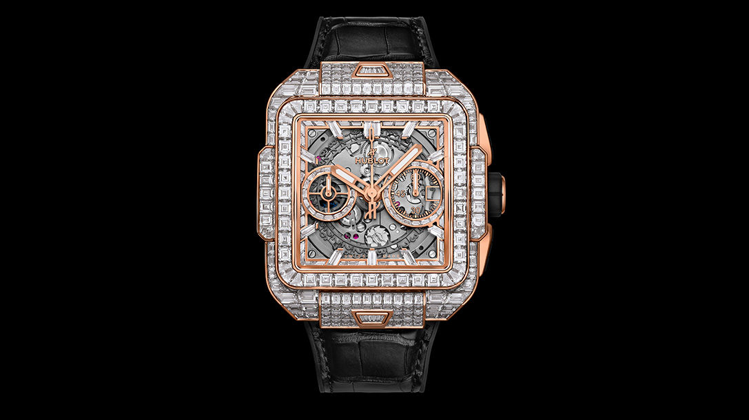 Square Bang Unico Diamonds Hublot