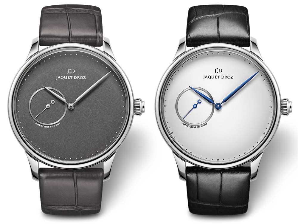 jaquet droz grande heure minute collection