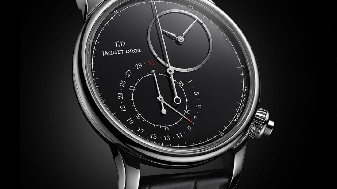 GRANDE SECONDE OFF-CENTERED CHRONOGRAPH BLACK ONYX Jaquet Droz