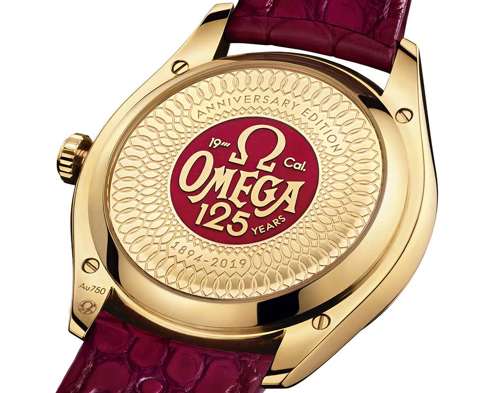 omega deville tresor anniversary edition 125 caseback