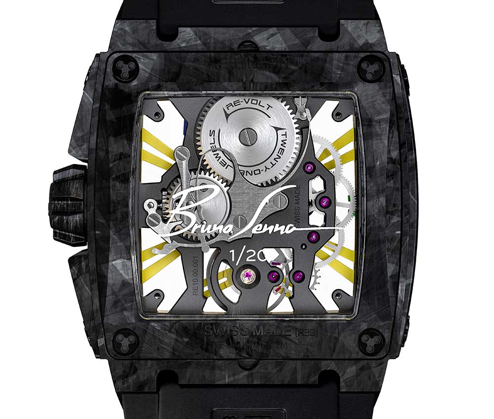 rebellion revolt bruno senna caseback