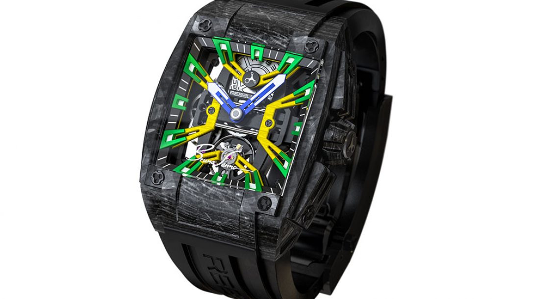 RE-VOLT CARBON FORGED BRUNO SENNA Rebellion Timepieces