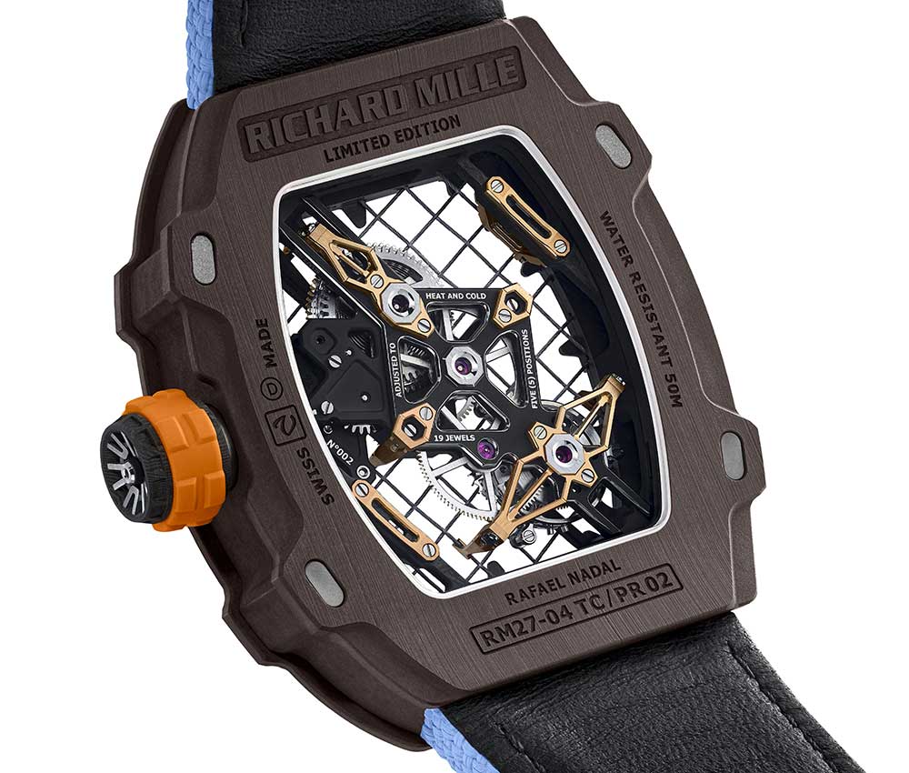 richard mille rm 27 04 tourbillon rafael nadal caseback