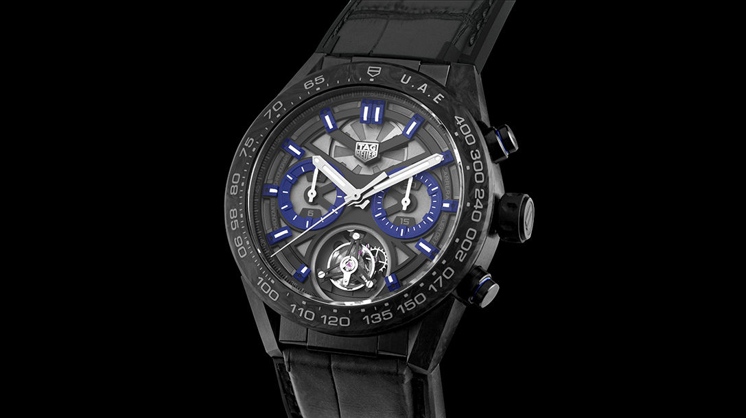 CARRERA TOURBILLON H02T DUBAI SKYLINE LIMITED EDITION TAG Heuer