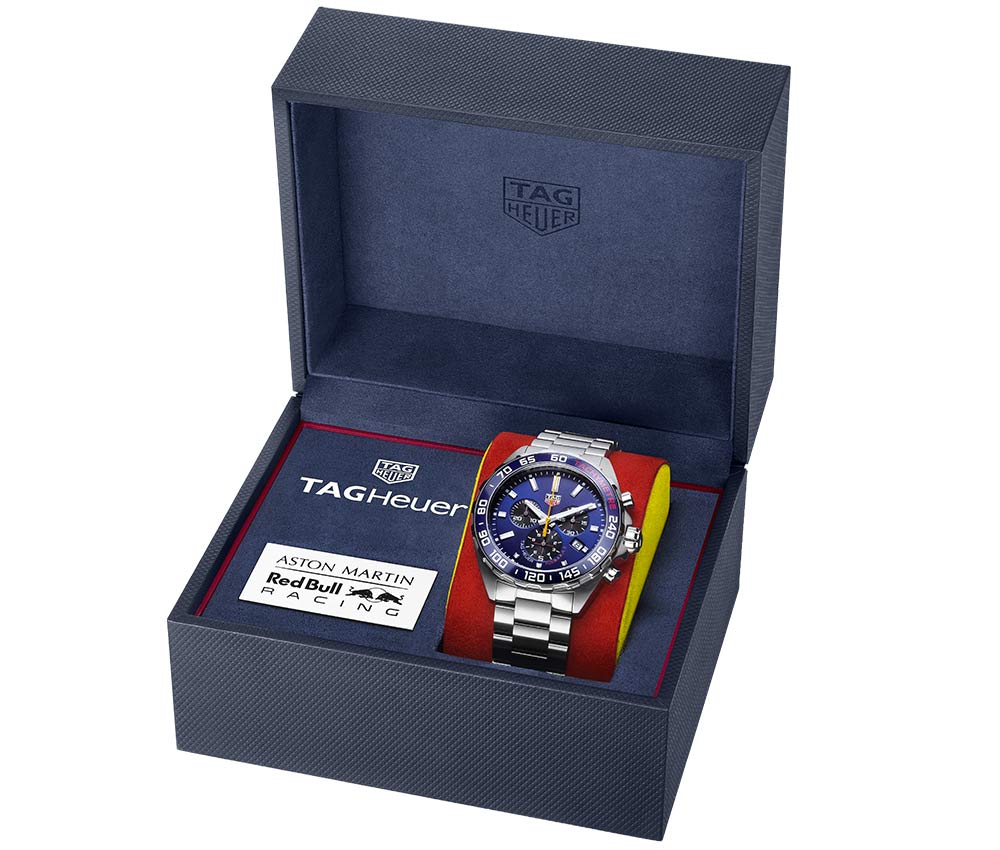 tag heuer formula aston martin red bull set box