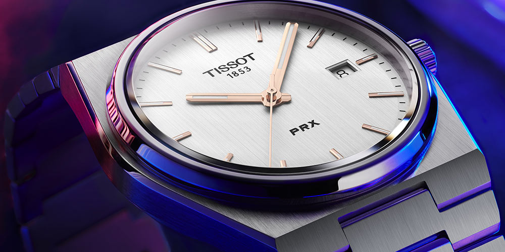 tissot prx 40 205 closeup