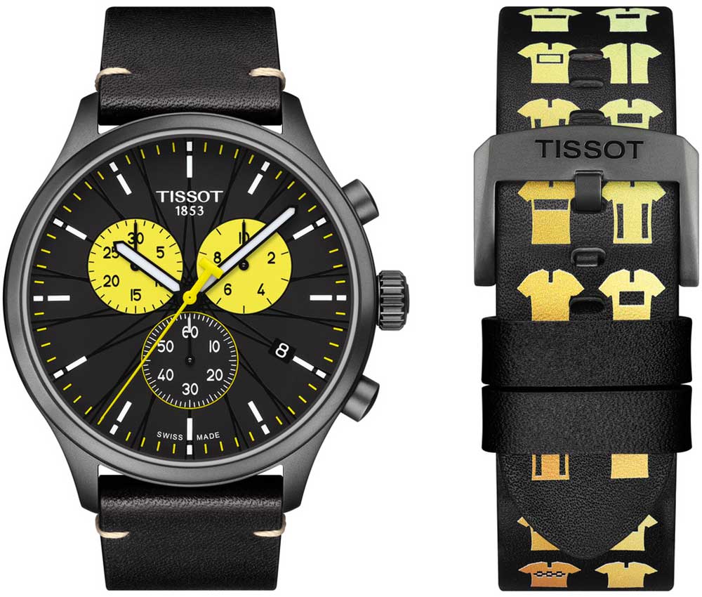 tissot t race cycling edition speciale tour de France 2019 with strap