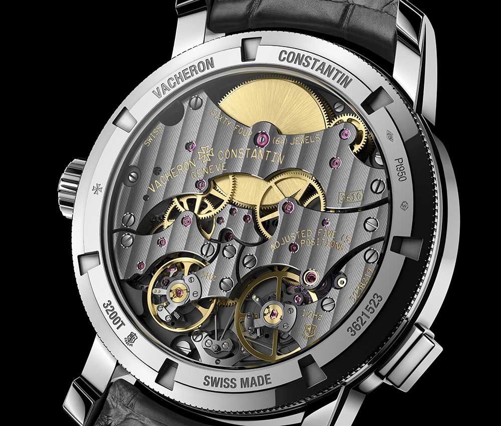 vacheron constantin traditionnelle twin beat caseback